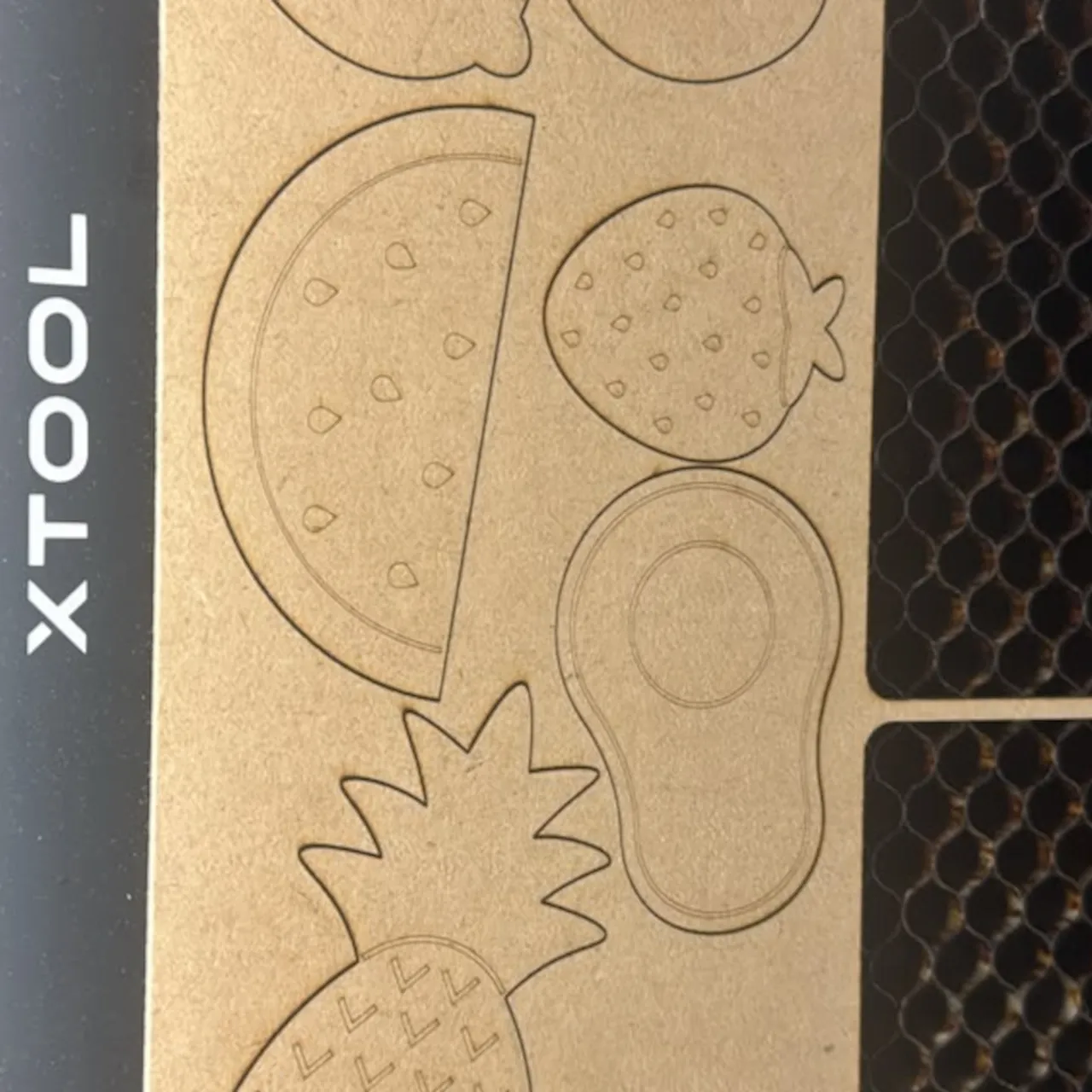 1/8"(3mm) MDF Board test grid