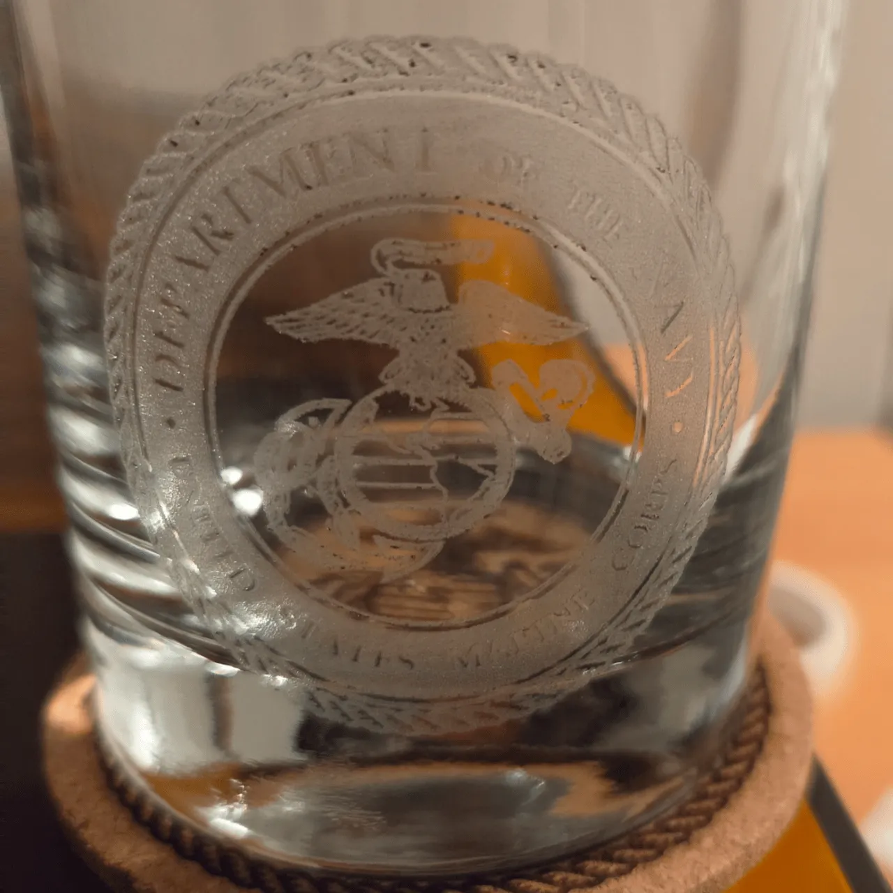 Round Soda-Lime Glass Cup 9.8oz (290ml) test grid
