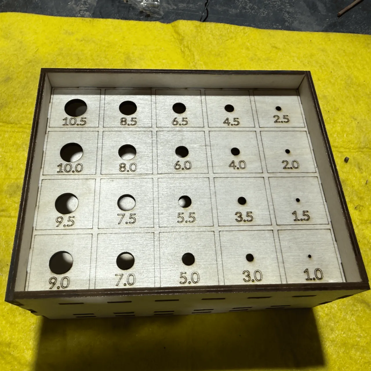 1/8"(3mm) Basswood Plywood test grid