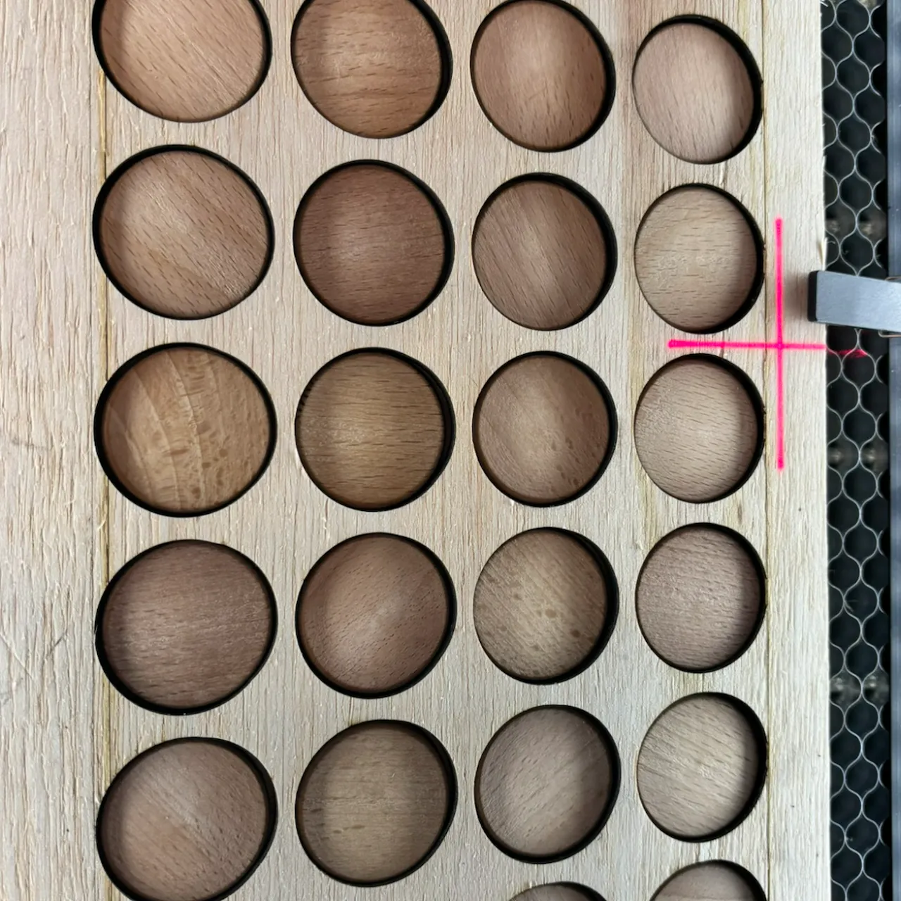 1/8"(3mm) Maple Plywood test grid