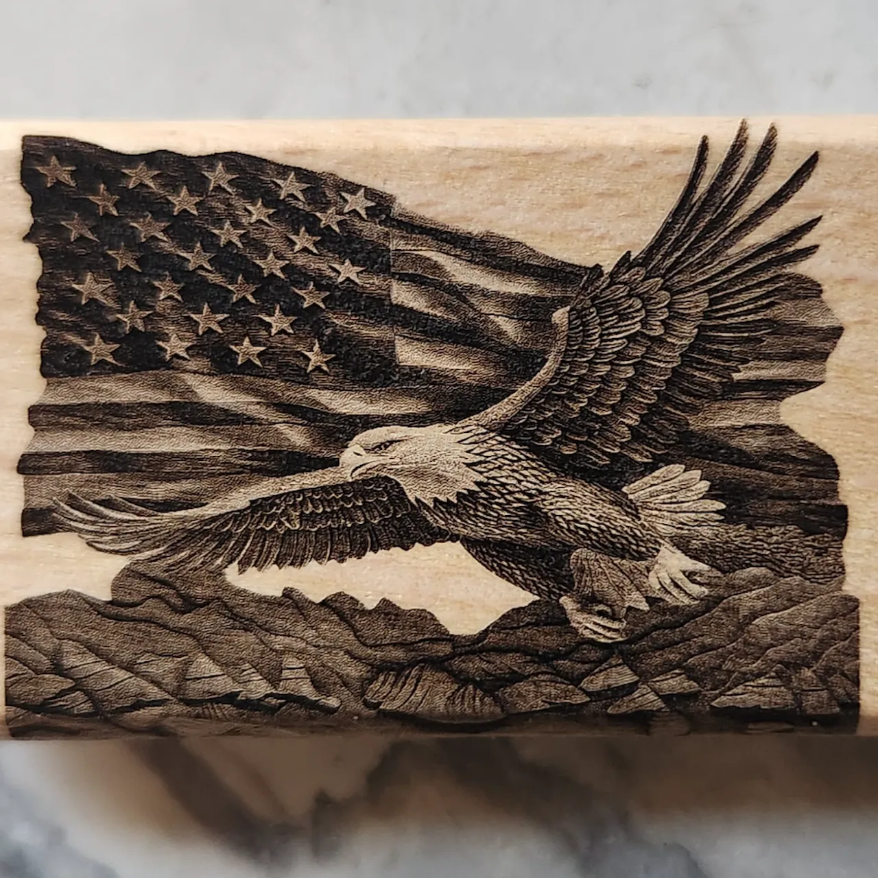 Wooden Keychain test grid
