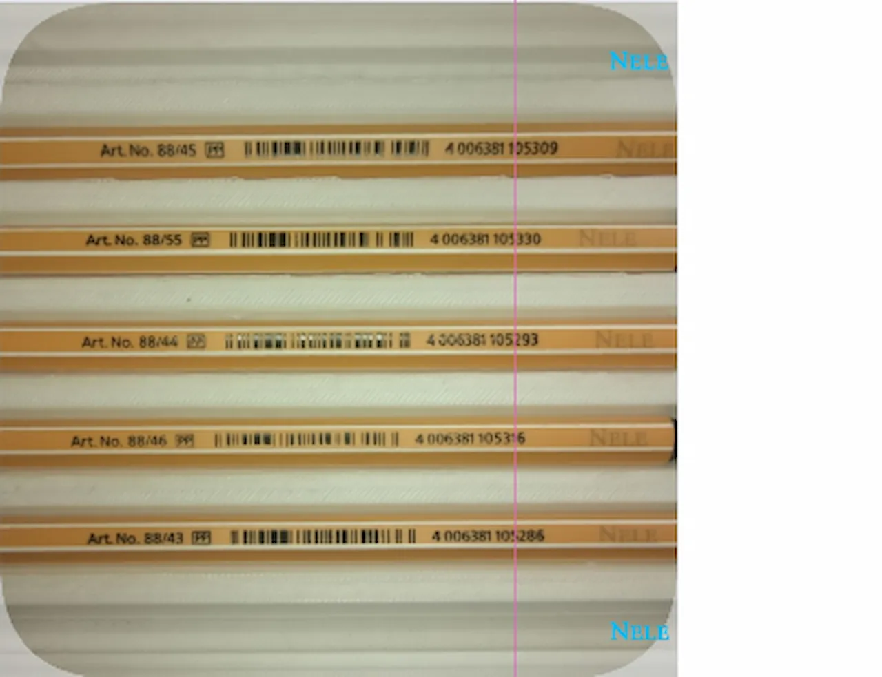 Fineliner Stabilo test grid