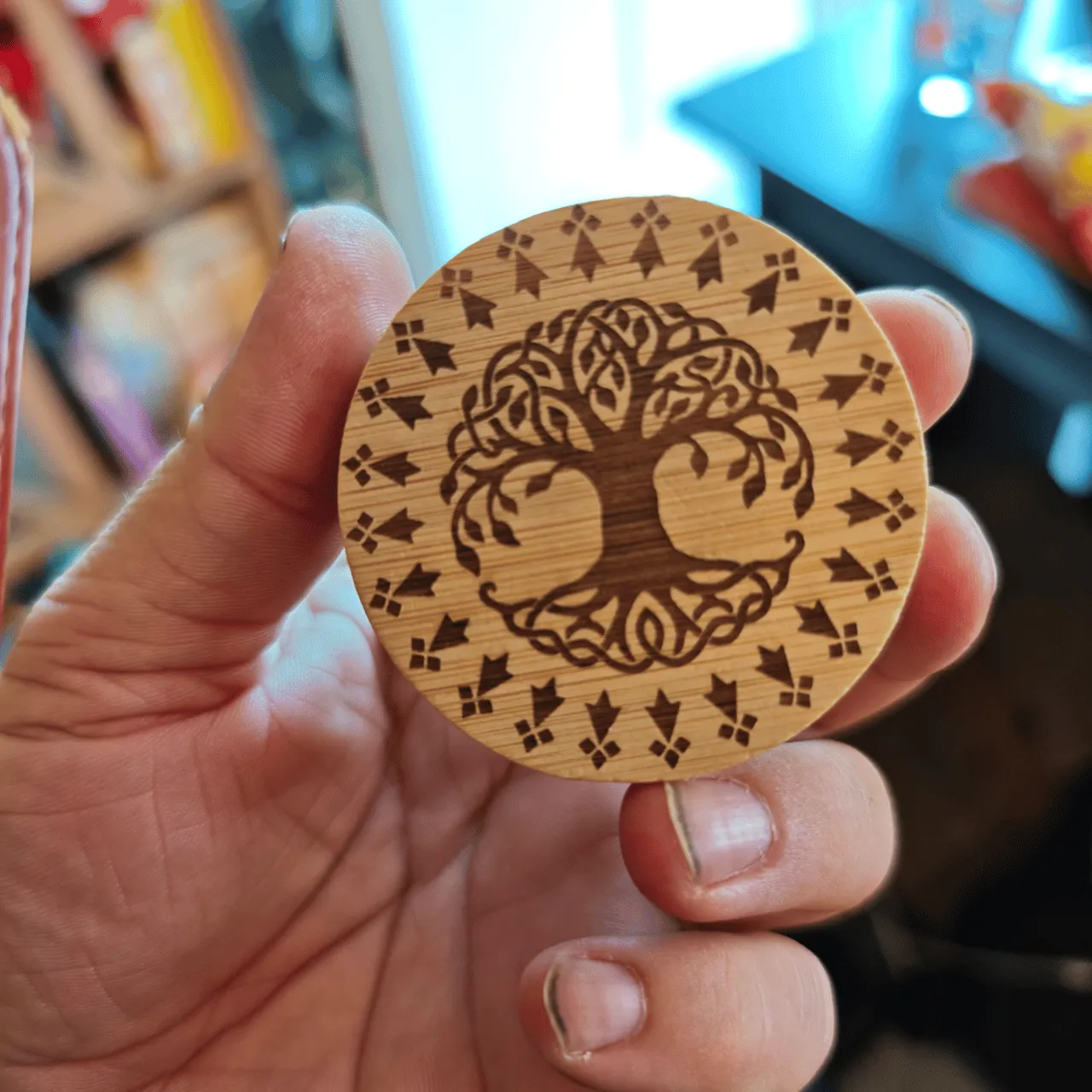 1/8"(3mm) Bamboo test grid