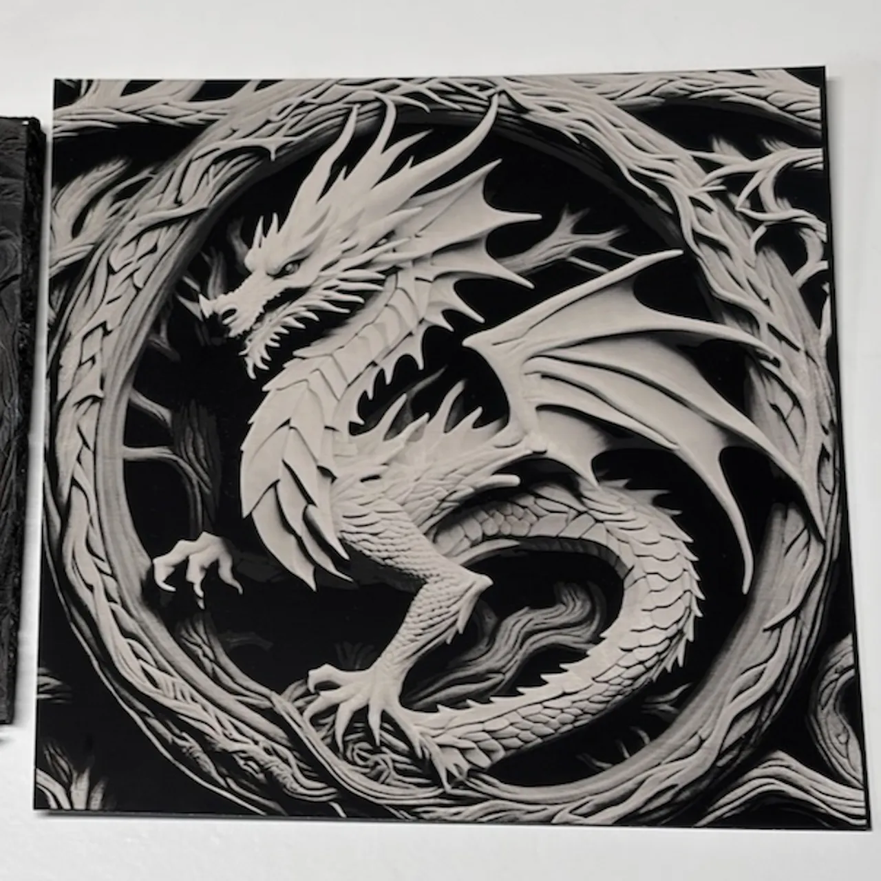 Laser Engraving Photo Paper test grid