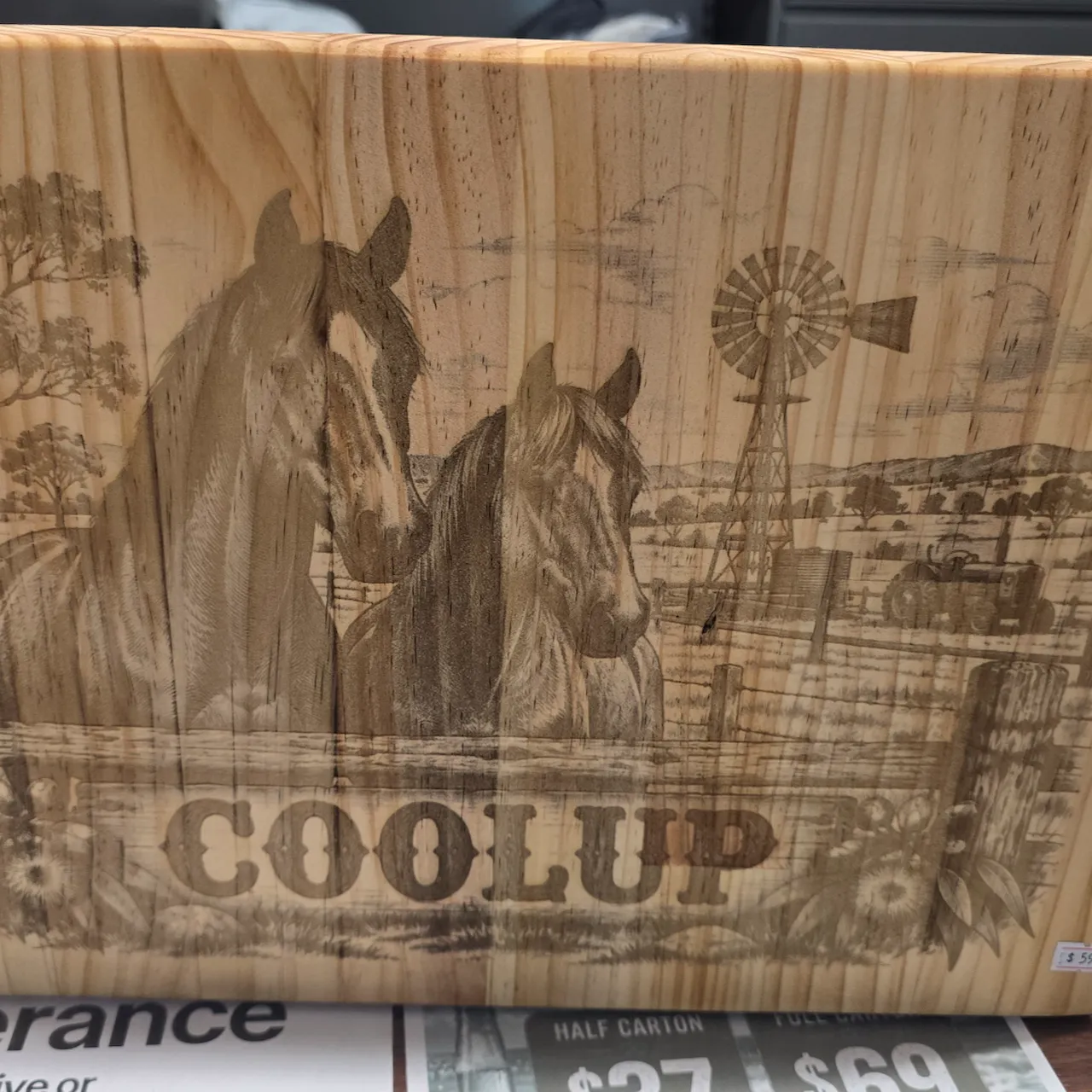 Varnished Bamboo test grid