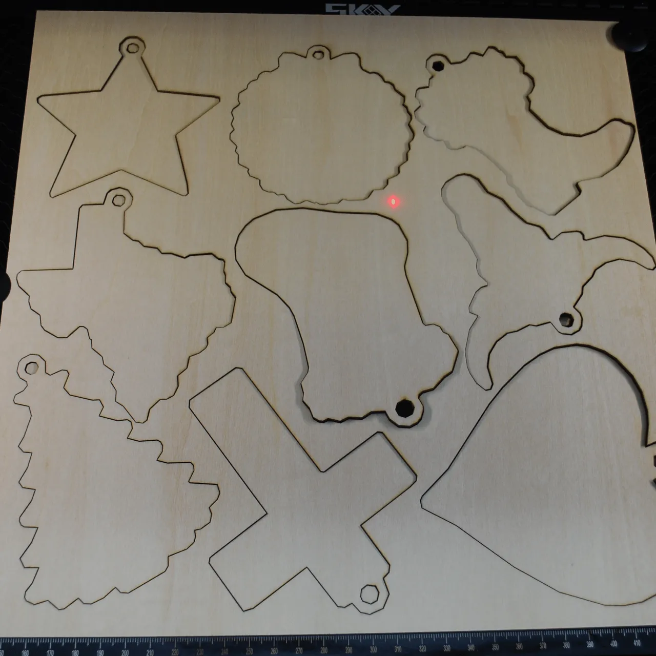 1/8"(3mm) Basswood Plywood test grid