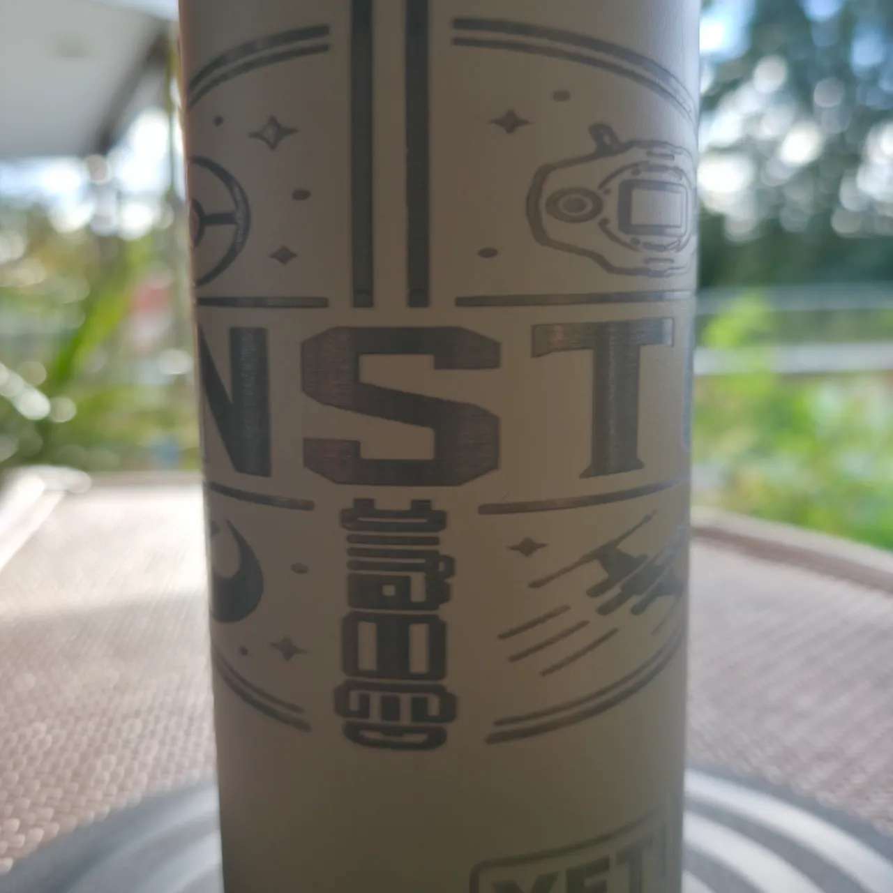 Yeti 18oz Kids Bottle test grid