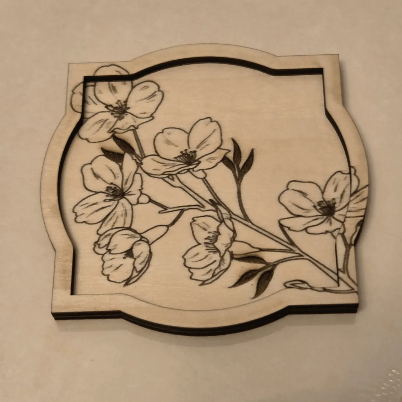 1/8"(3mm) Basswood Plywood test grid