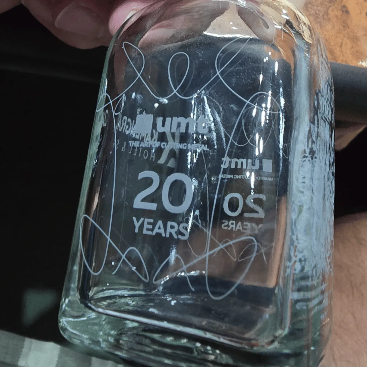 Clear Soda-Lime Glass test grid