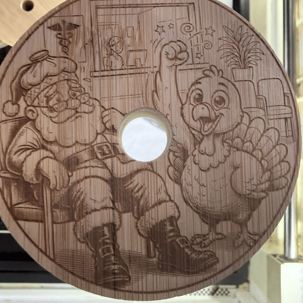 1/8"(3mm) Bamboo test grid