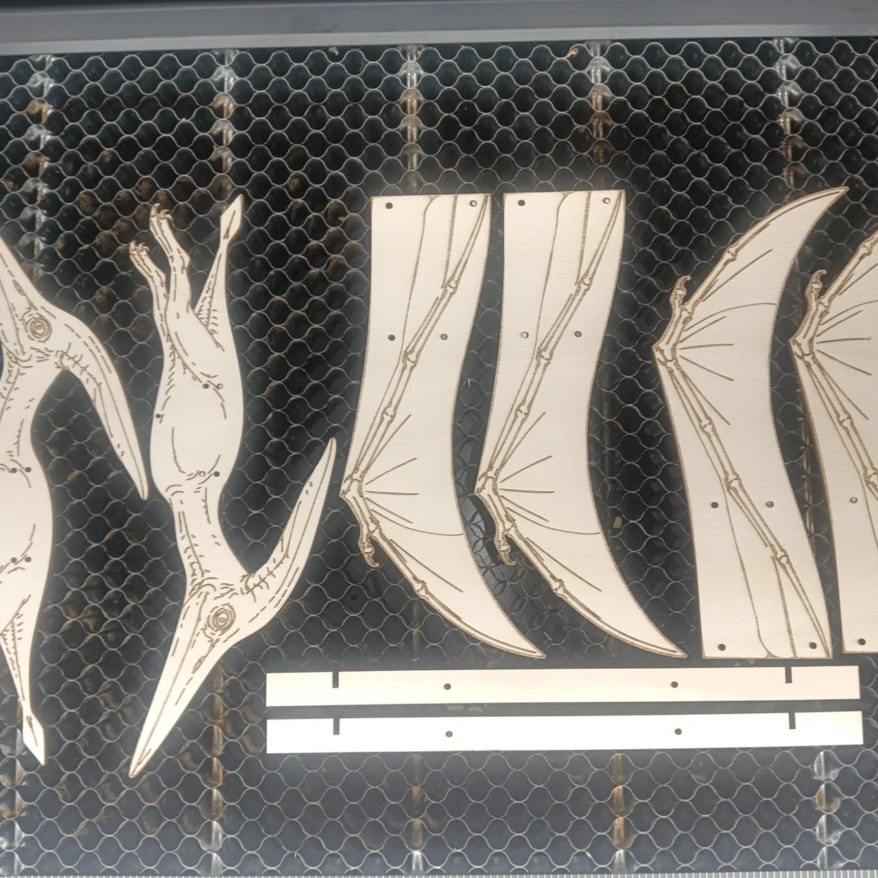 1/8"(3mm) Basswood Plywood test grid