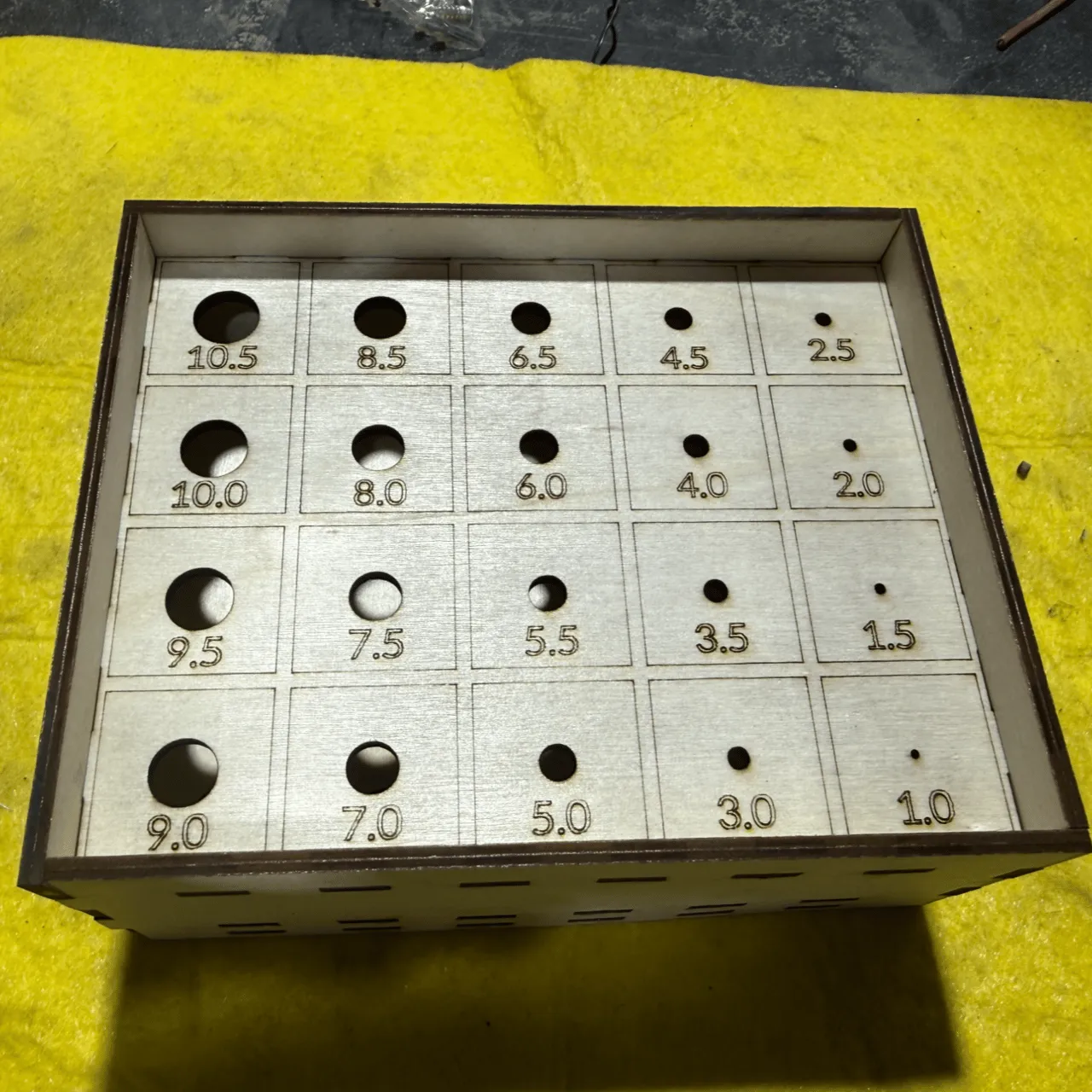 1/8"(3mm) Basswood Plywood test grid