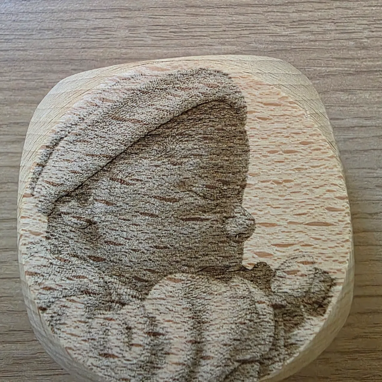 Wooden Keychain test grid