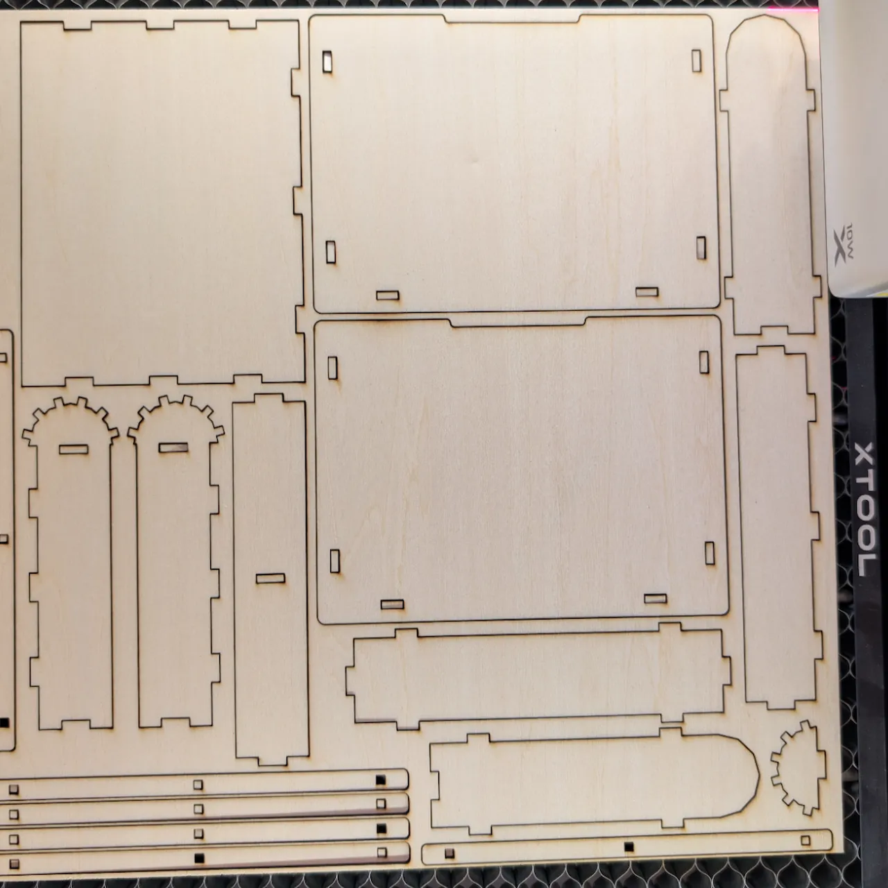 1/8"(3mm) Basswood Plywood test grid