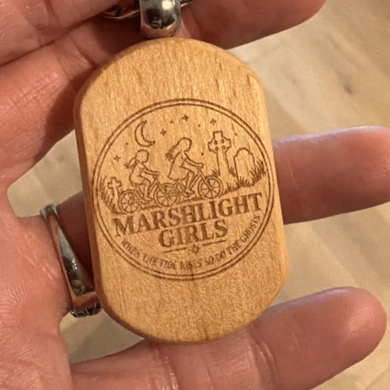 Wooden Keychain test grid