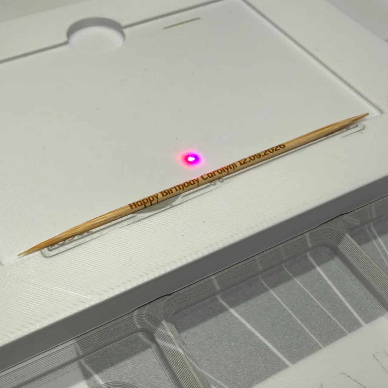 birch wood toothpick test grid