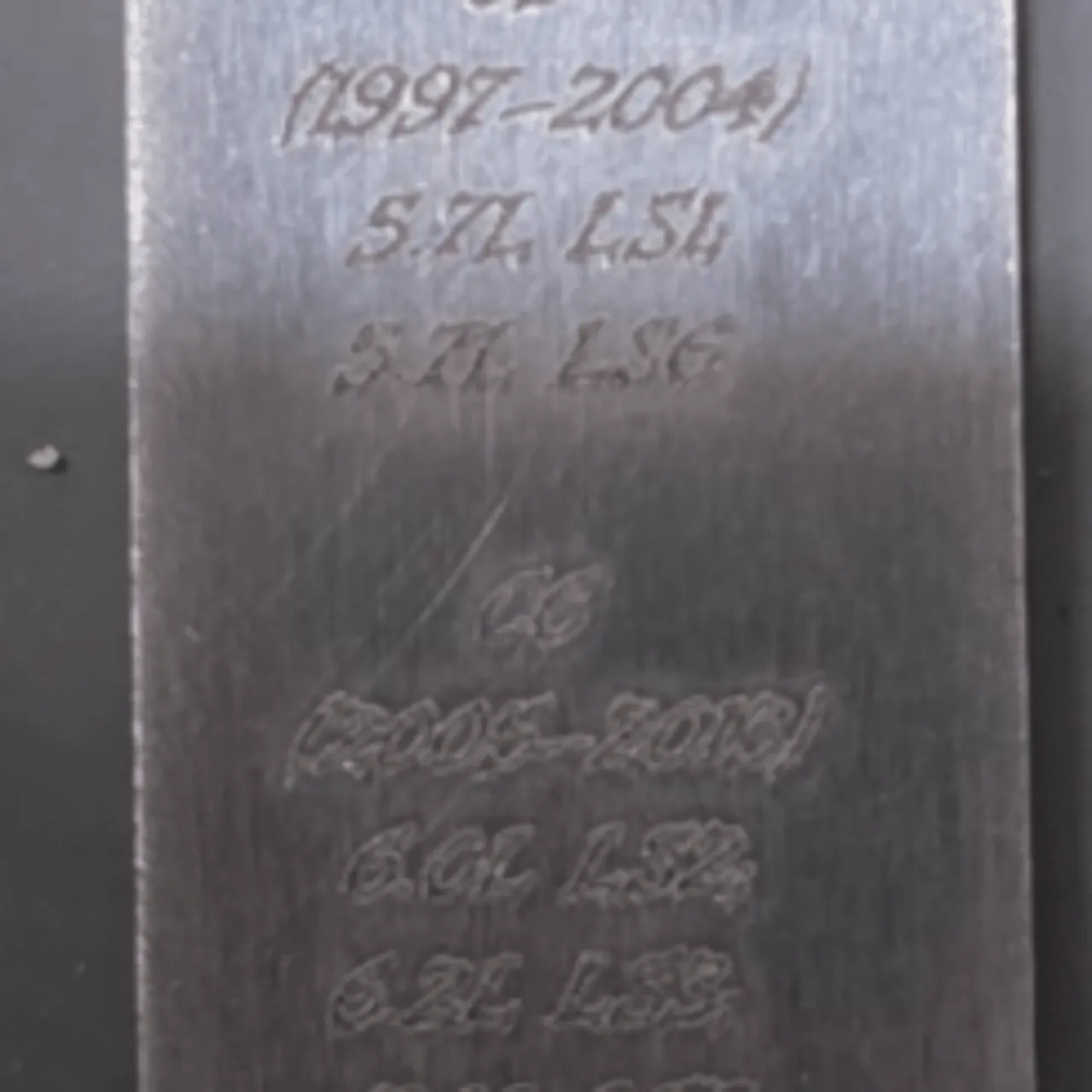 Silver Anodized Aluminum test grid