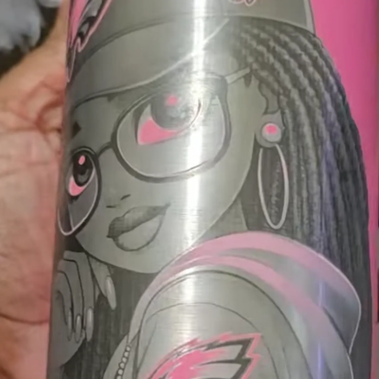 20oz water bottle test grid