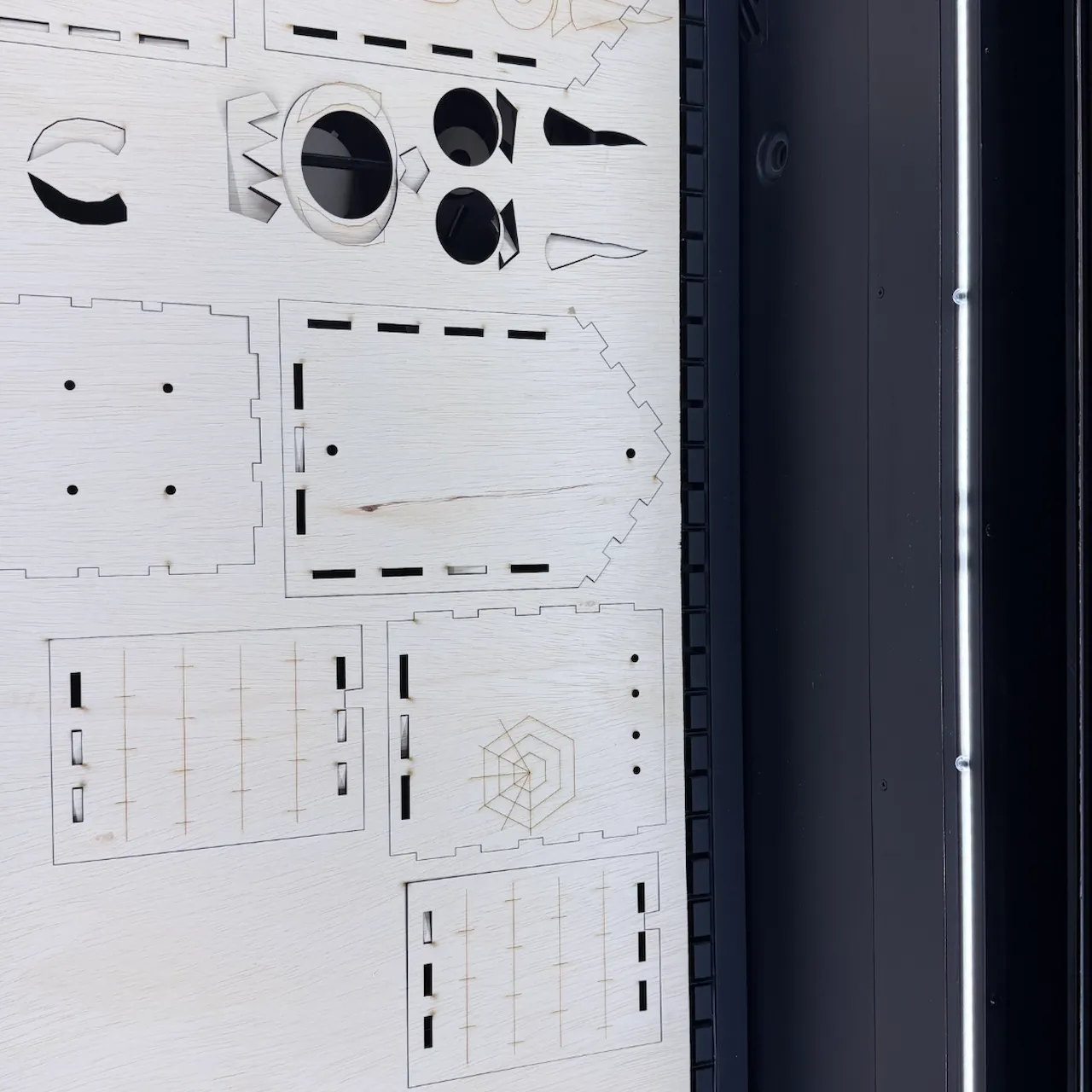 1/4"(6mm) Basswood Plywood test grid