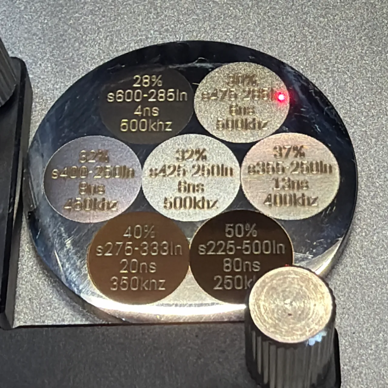 1.8mm Bone-shape Stainless Steel Dog Tag test grid