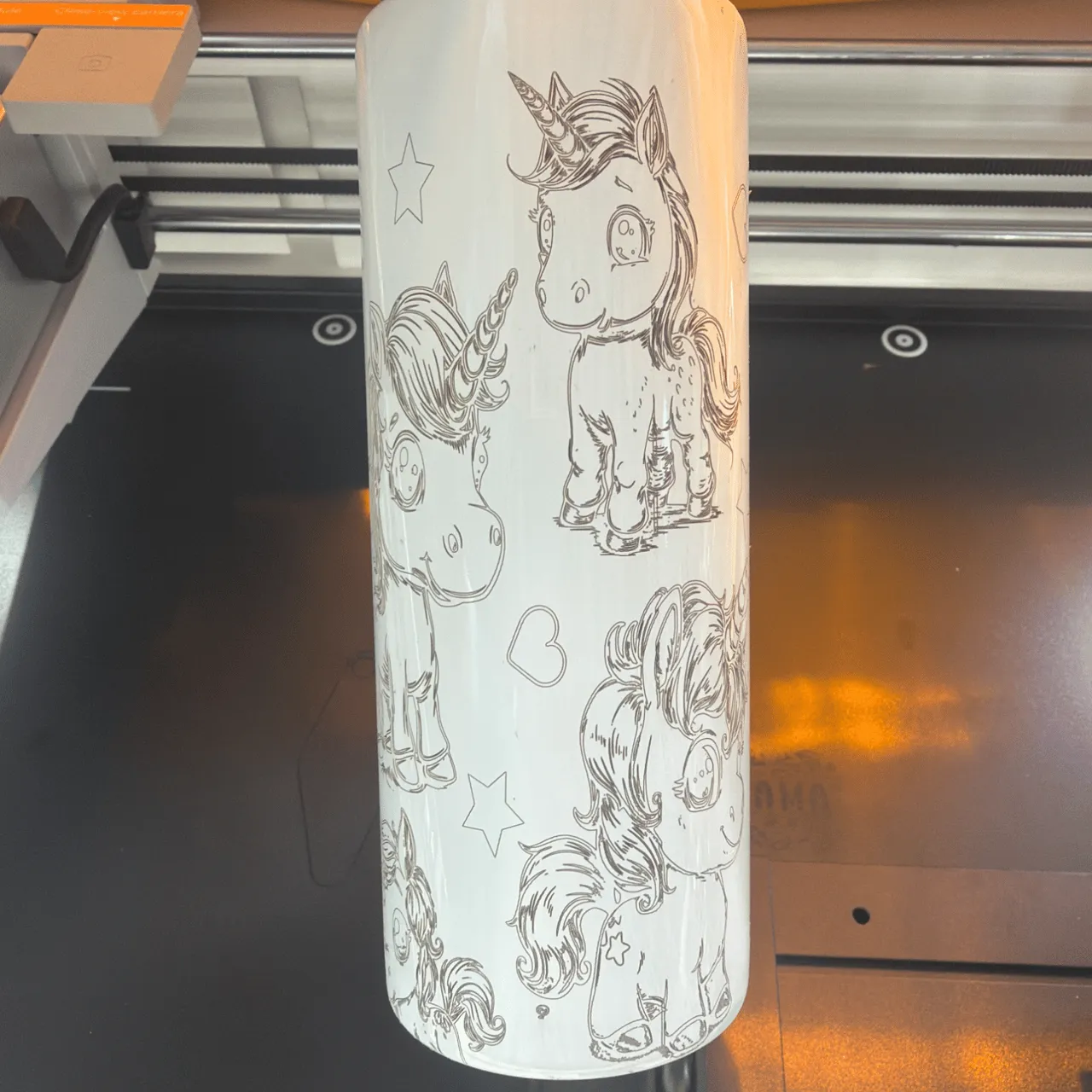 12oz(355ml) White to Iridescent Slim Can Cooler test grid