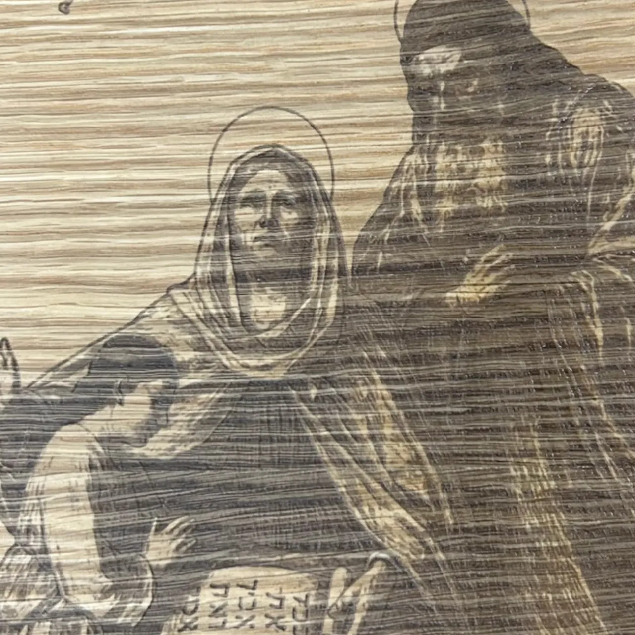 1/8"(3mm) White Oak Plywood test grid