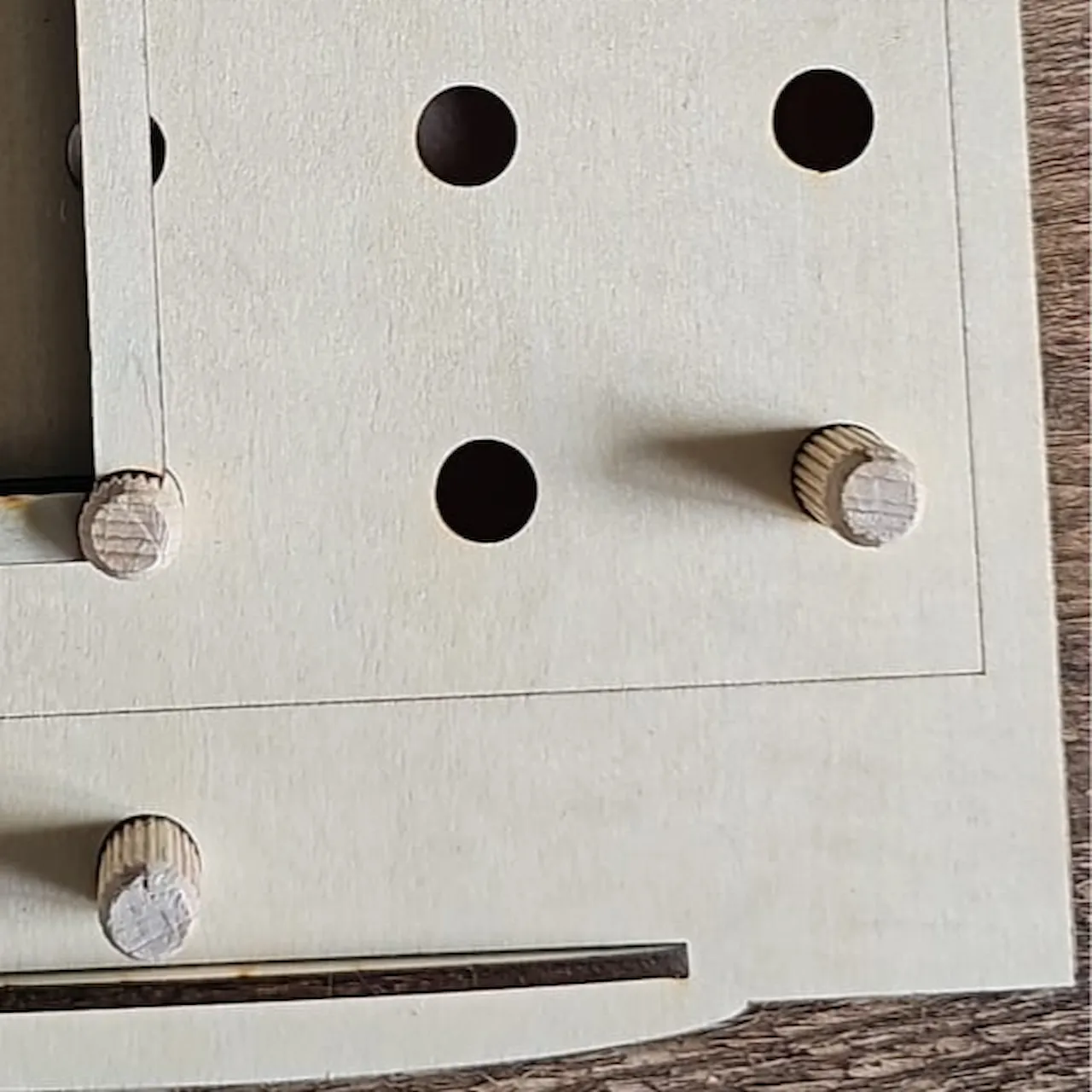 1/8"(3mm) Basswood Plywood test grid