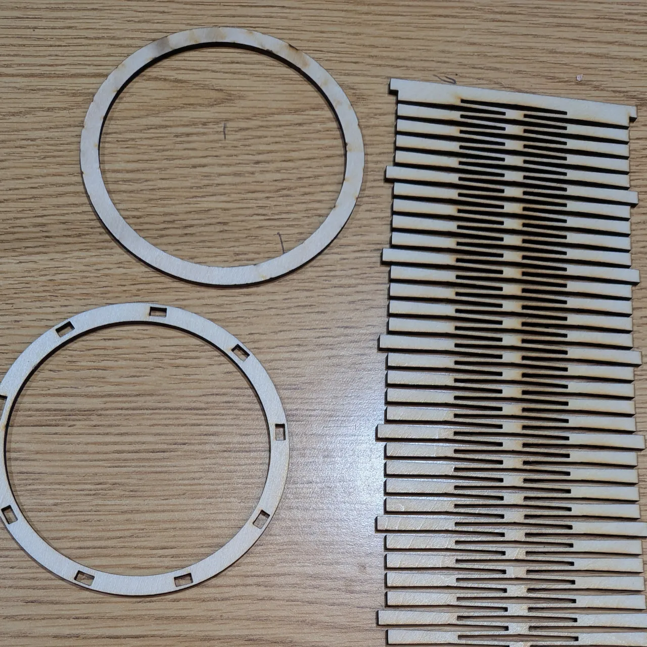 1/8"(3mm) Basswood Plywood test grid