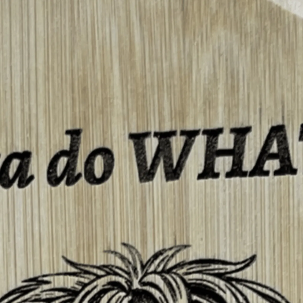 Bamboo Cutting Board test grid