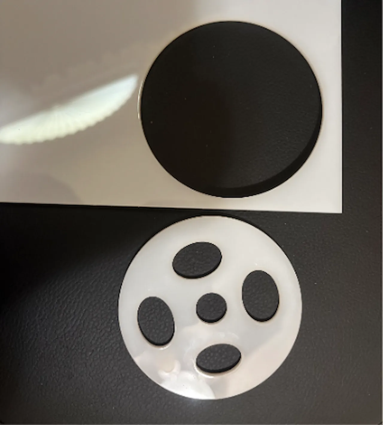 xTool 1/8"(3mm) White Acrylic test grid