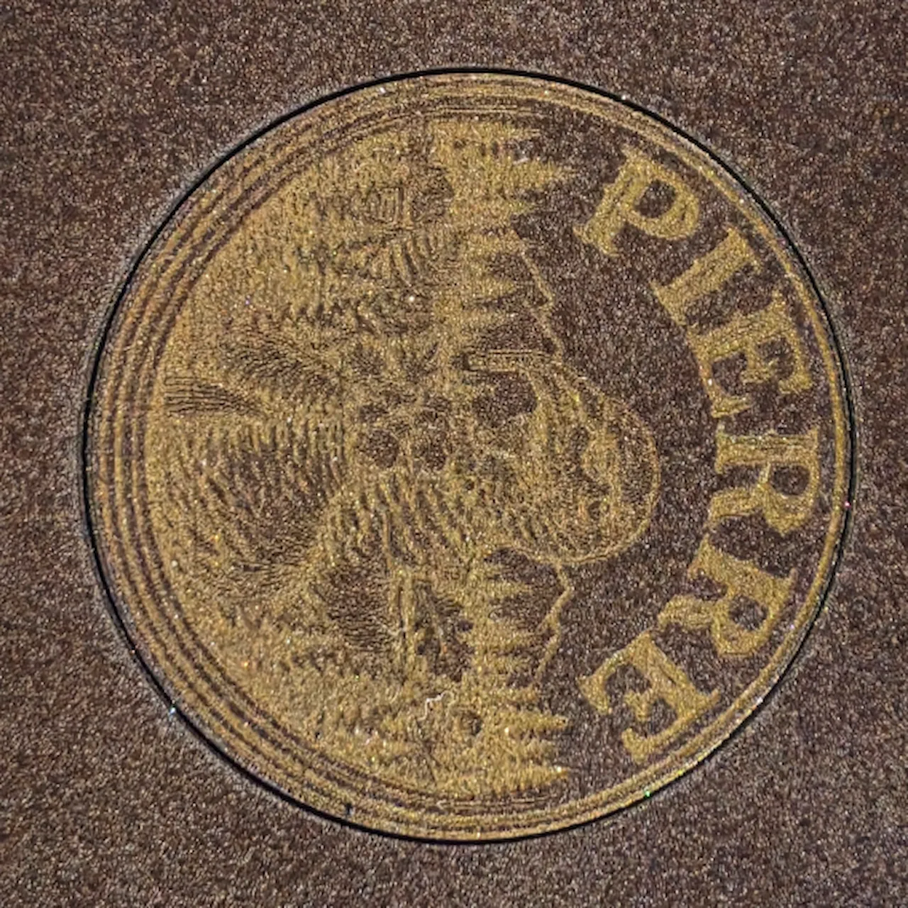 Deep Brown PU Leather test grid