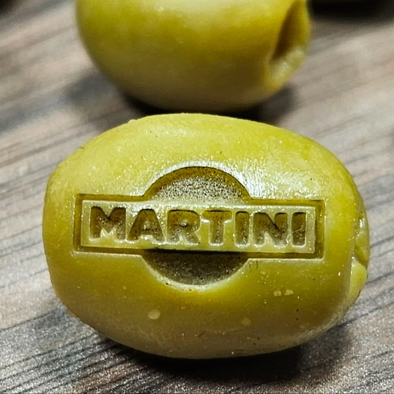 green olive fruit test grid