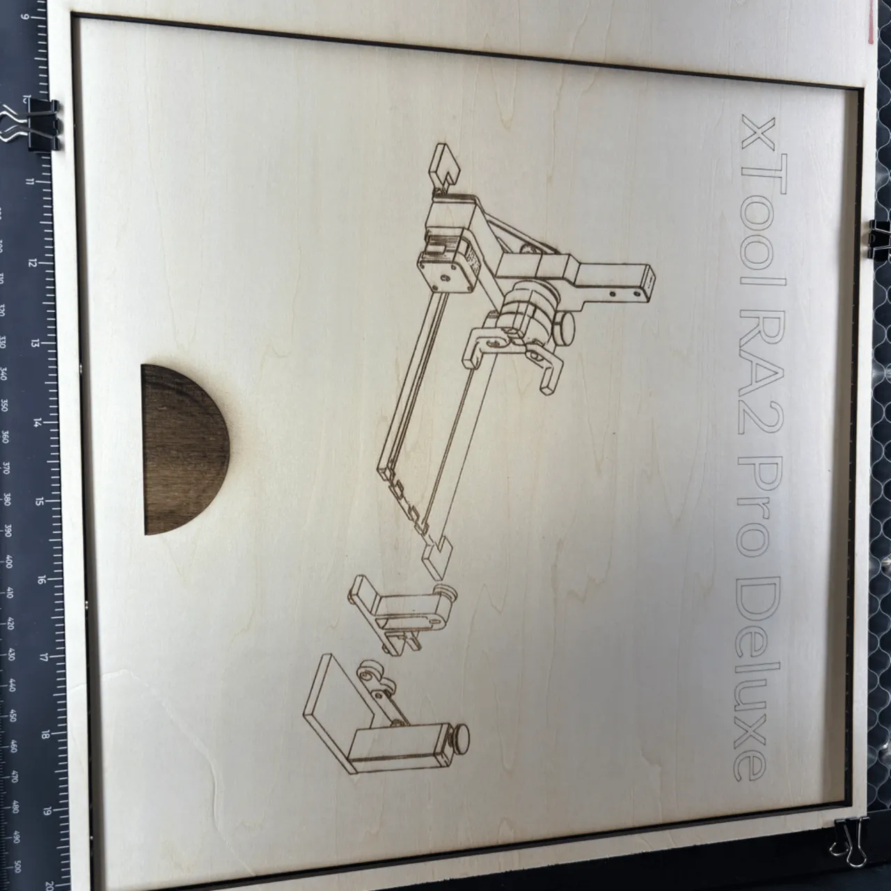 1/8"(3mm) Basswood Plywood test grid