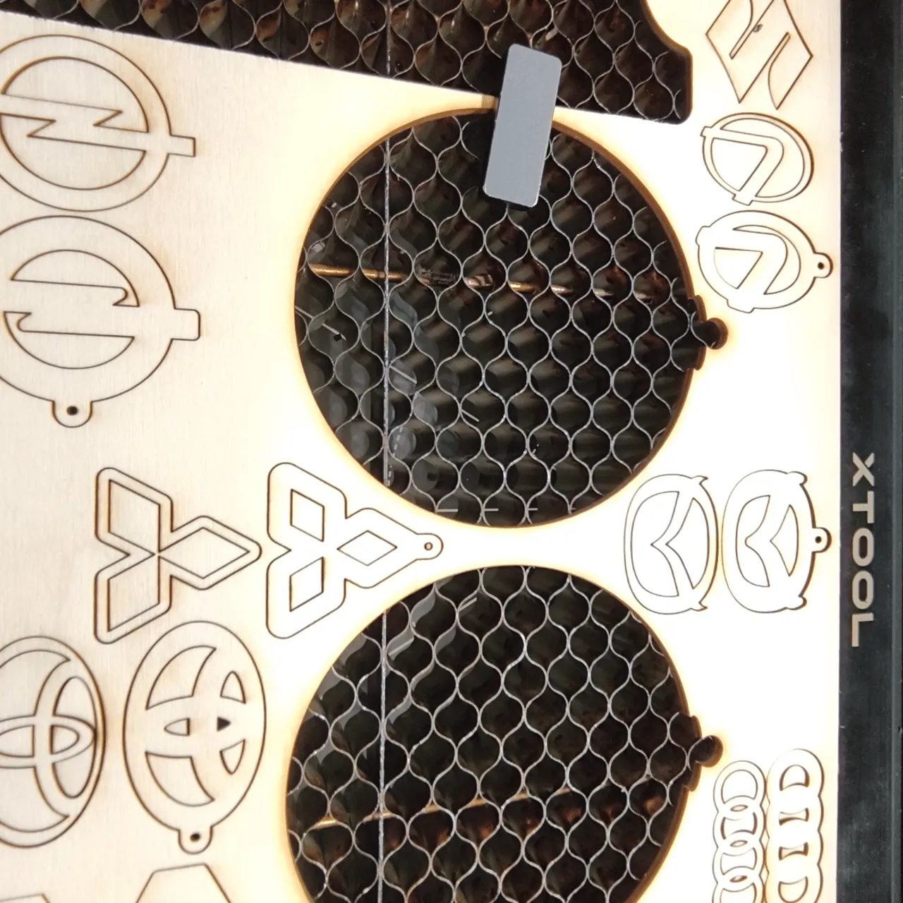 1/8"(3mm) Basswood Plywood test grid