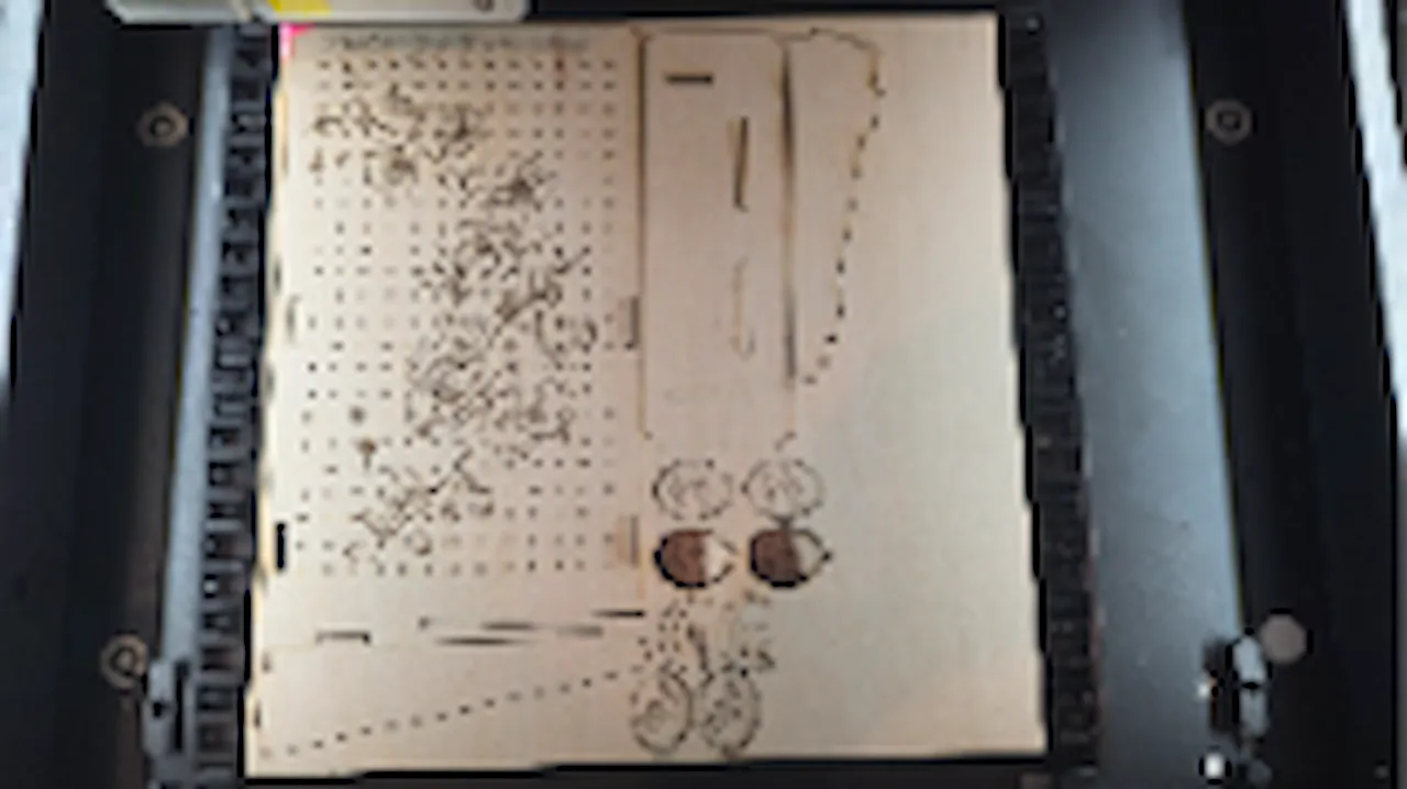 1/8"(3mm) Basswood Plywood test grid