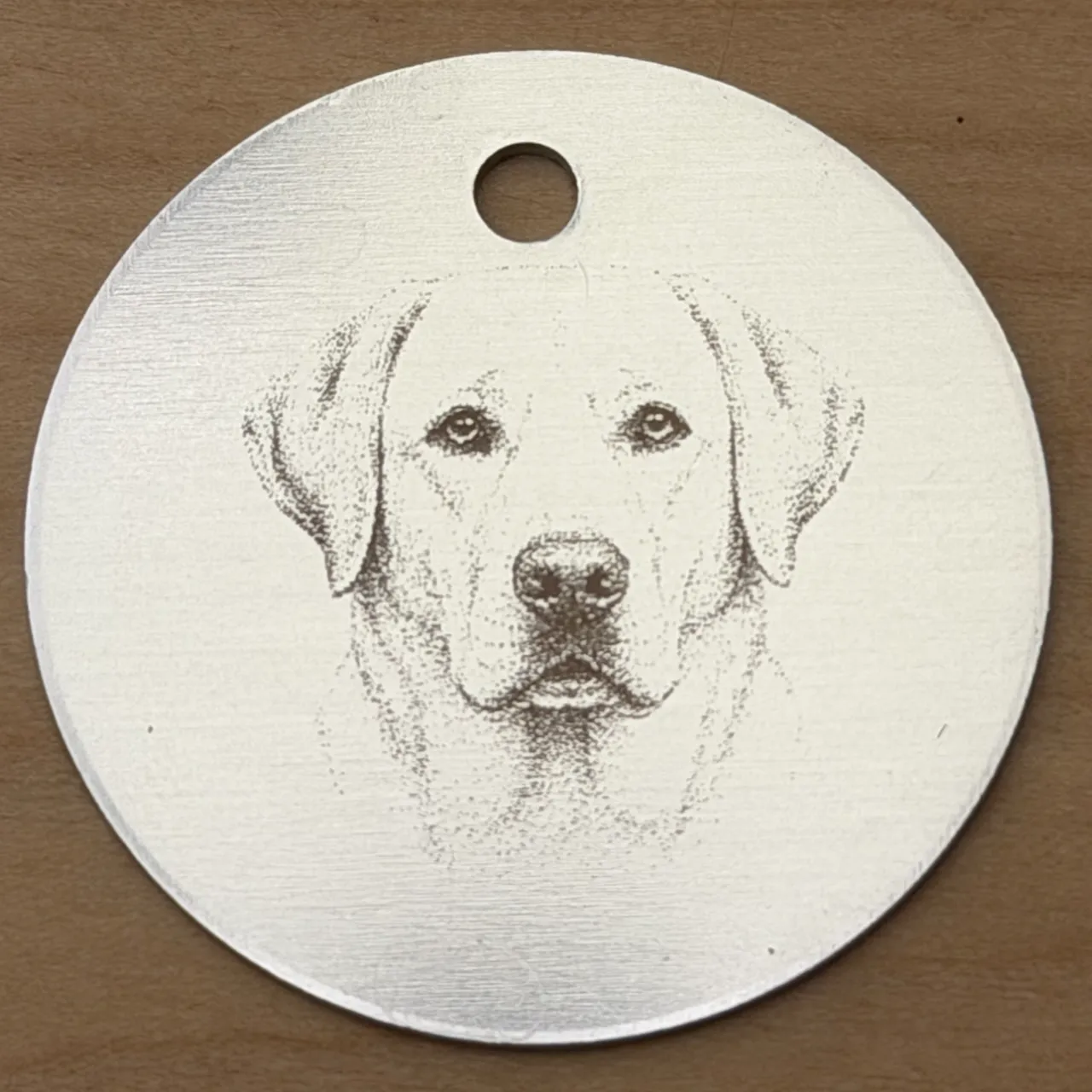 1.8mm Round Stainless Steel Dog Tag test grid