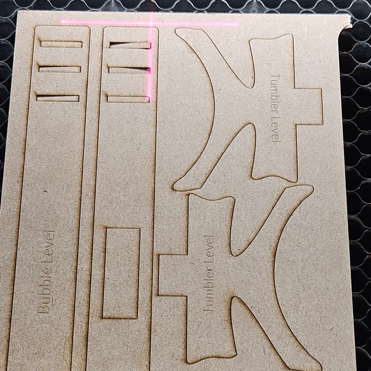 1/8"(3mm) MDF Board test grid