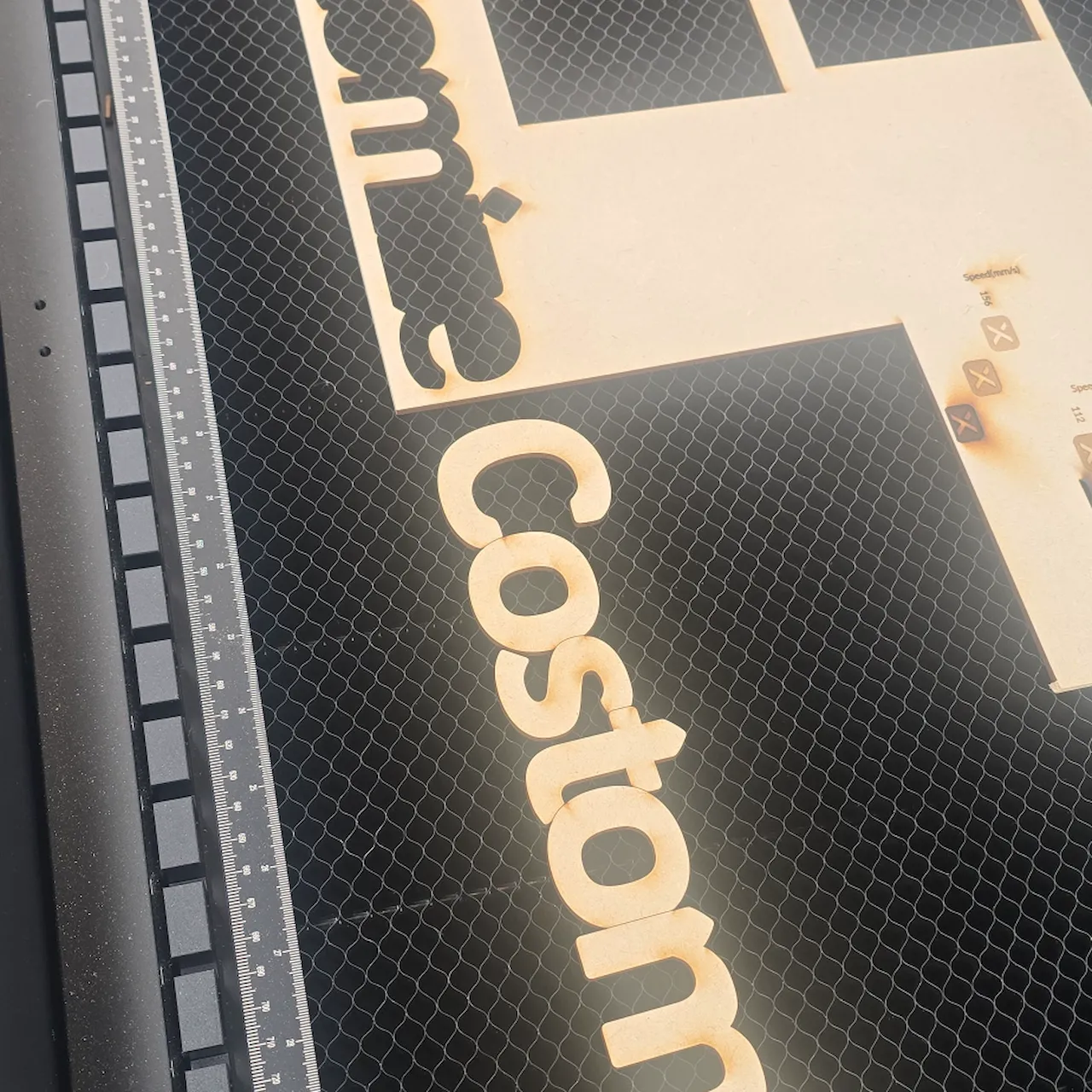 1/8"(3mm) MDF Board test grid