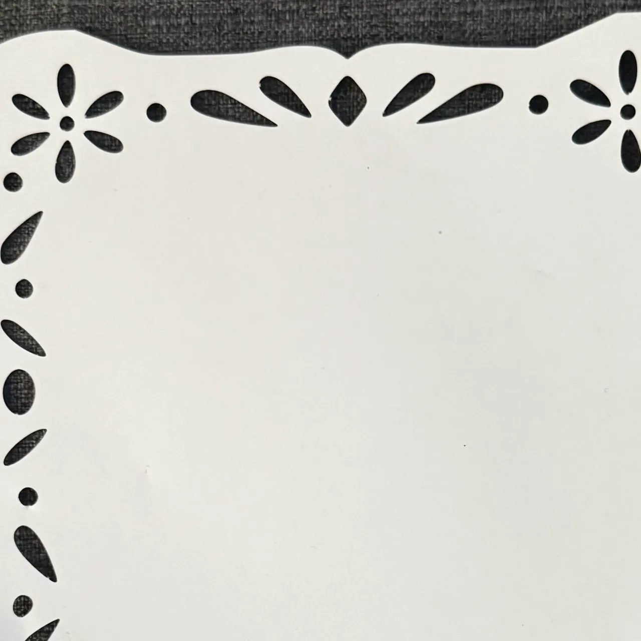 white cardstock paper sheet test grid