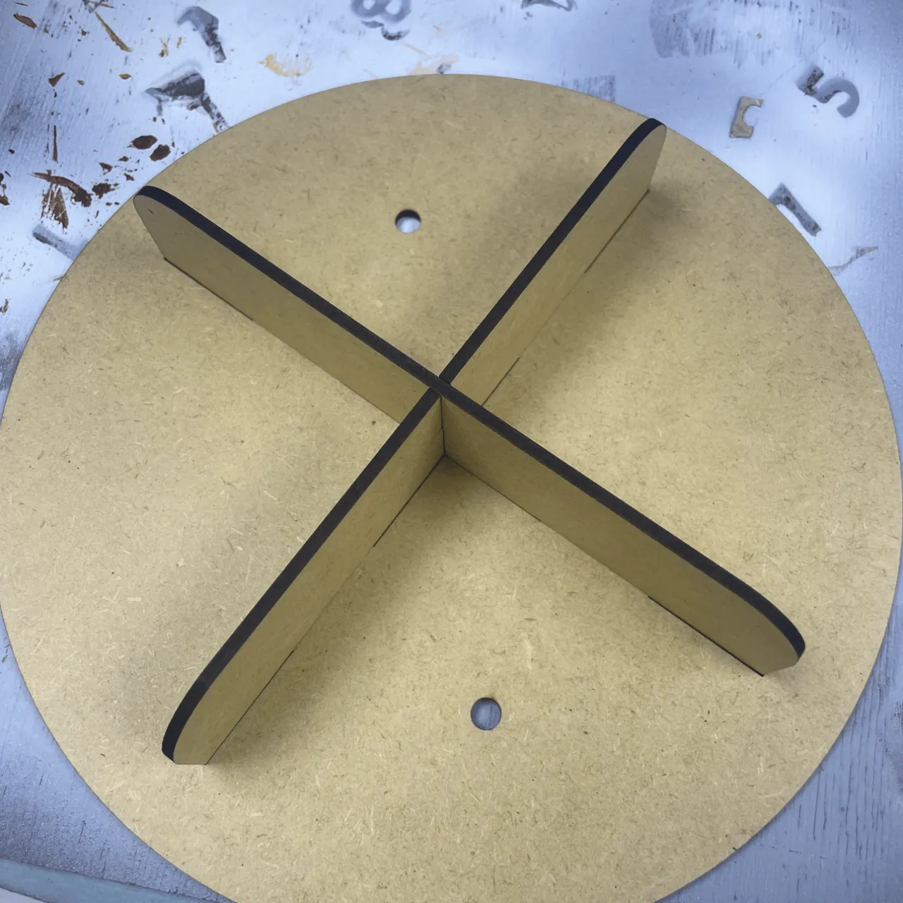 1/8"(3mm) MDF Board test grid
