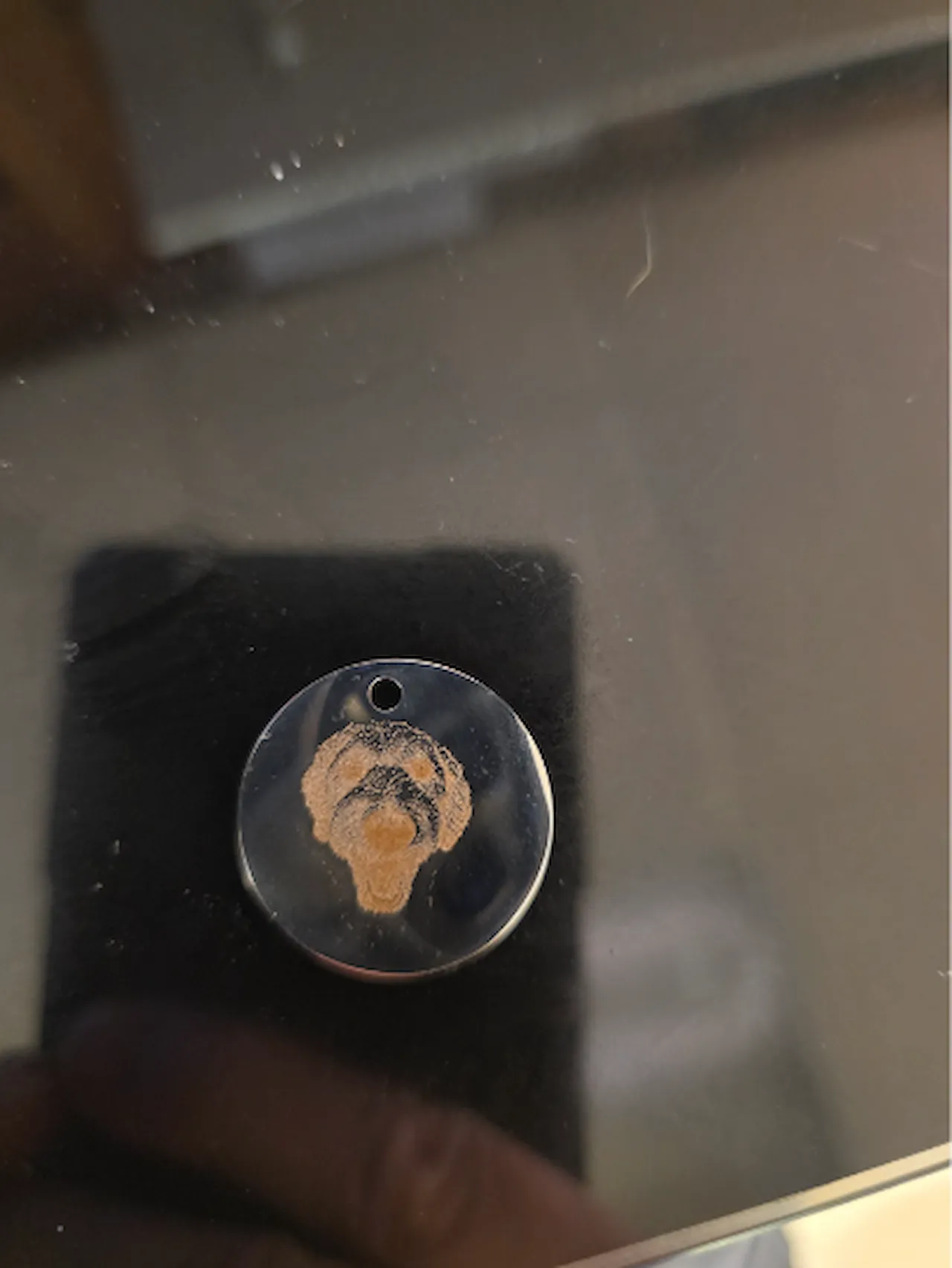 1.8mm Round Stainless Steel Dog Tag test grid