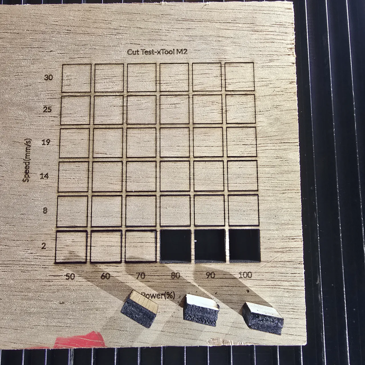 1/4"(6mm) Birch Plywood test grid