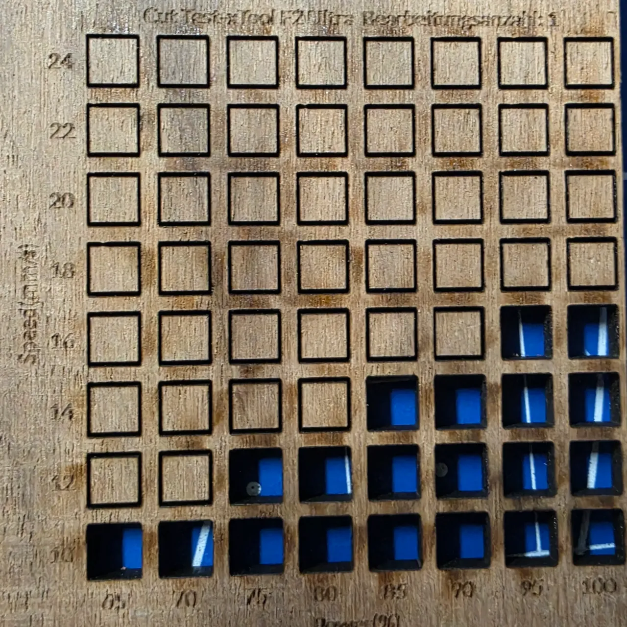 3mm Walnuss-Holz unlackiert test grid
