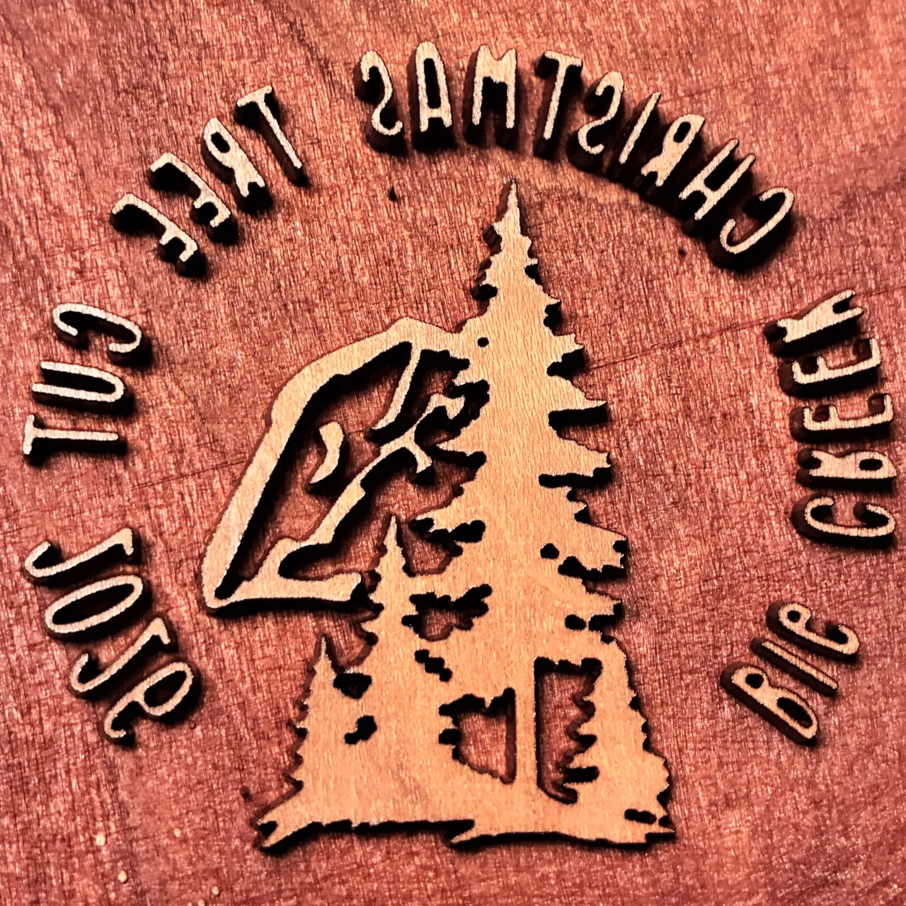 Cherry Wood test grid