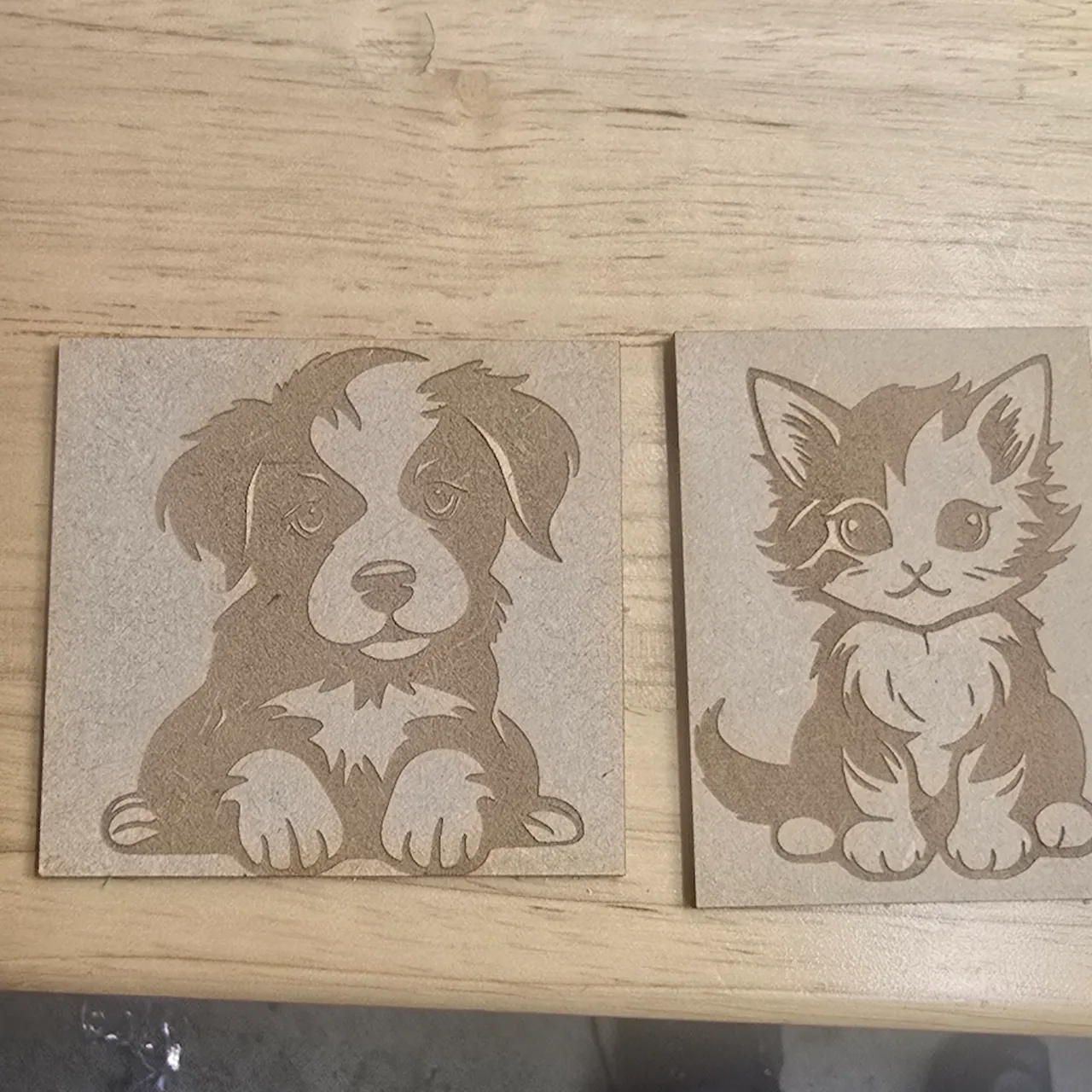 1/8"(3mm) MDF Board test grid