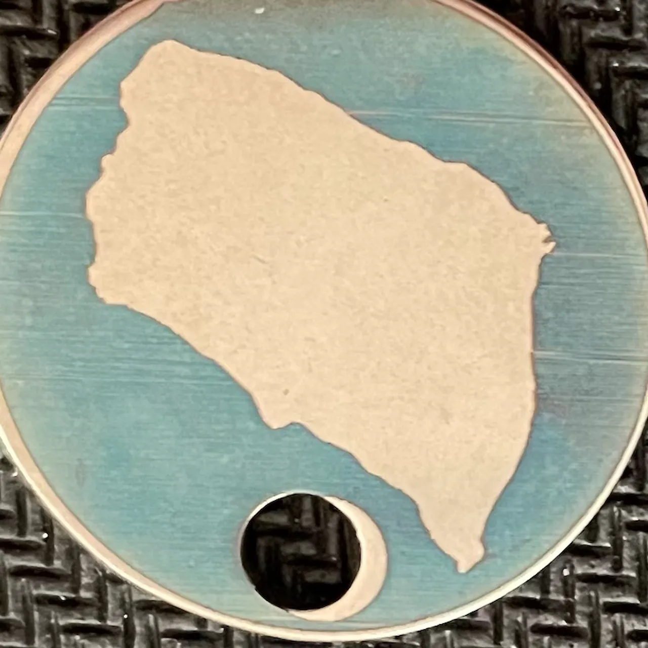 1.8mm Round Stainless Steel Dog Tag test grid