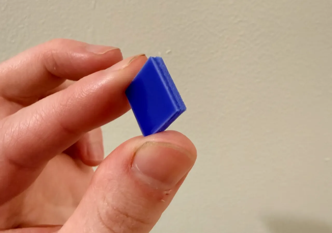 1/8"(3mm) Deep Blue Acrylic test grid