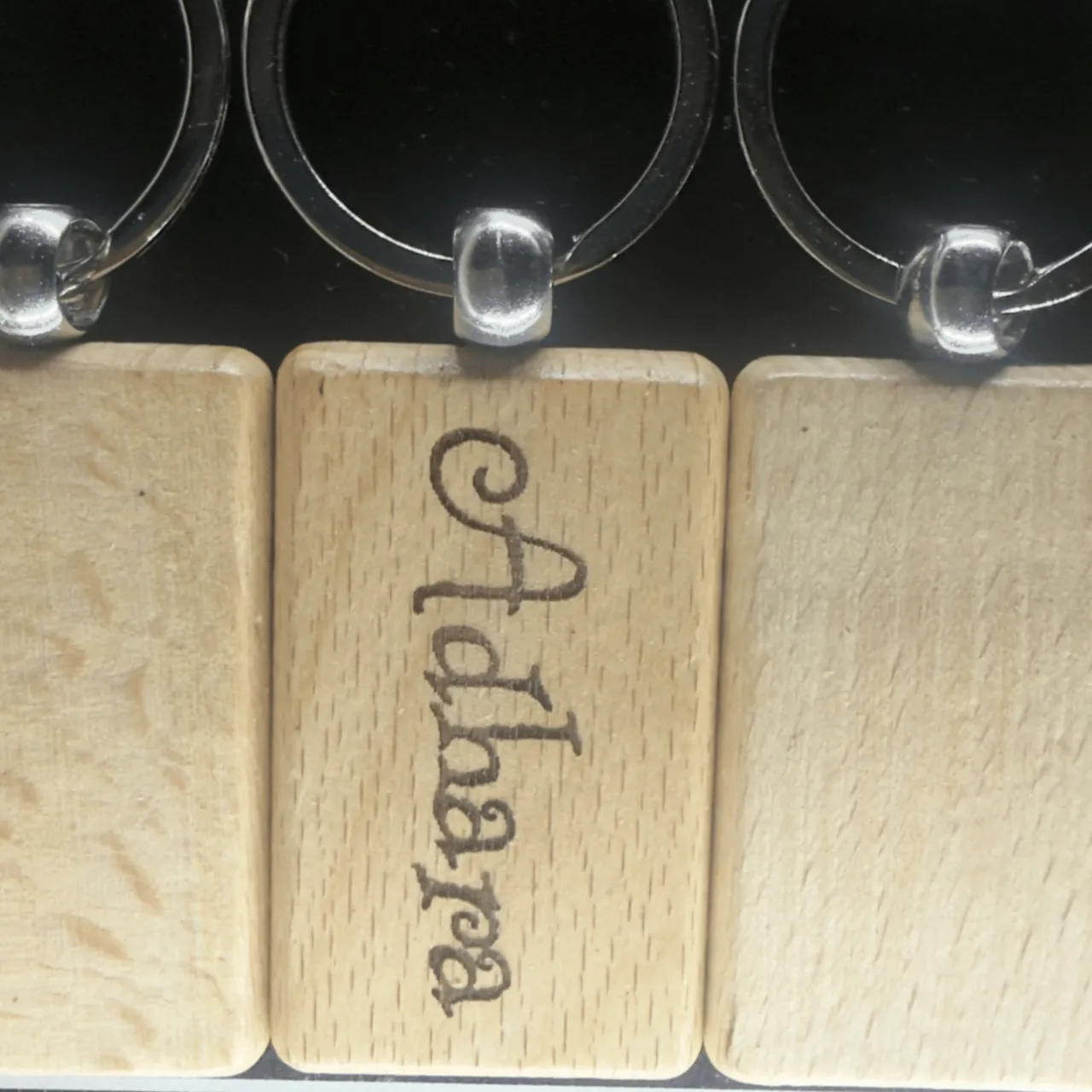 Wooden Keychain test grid