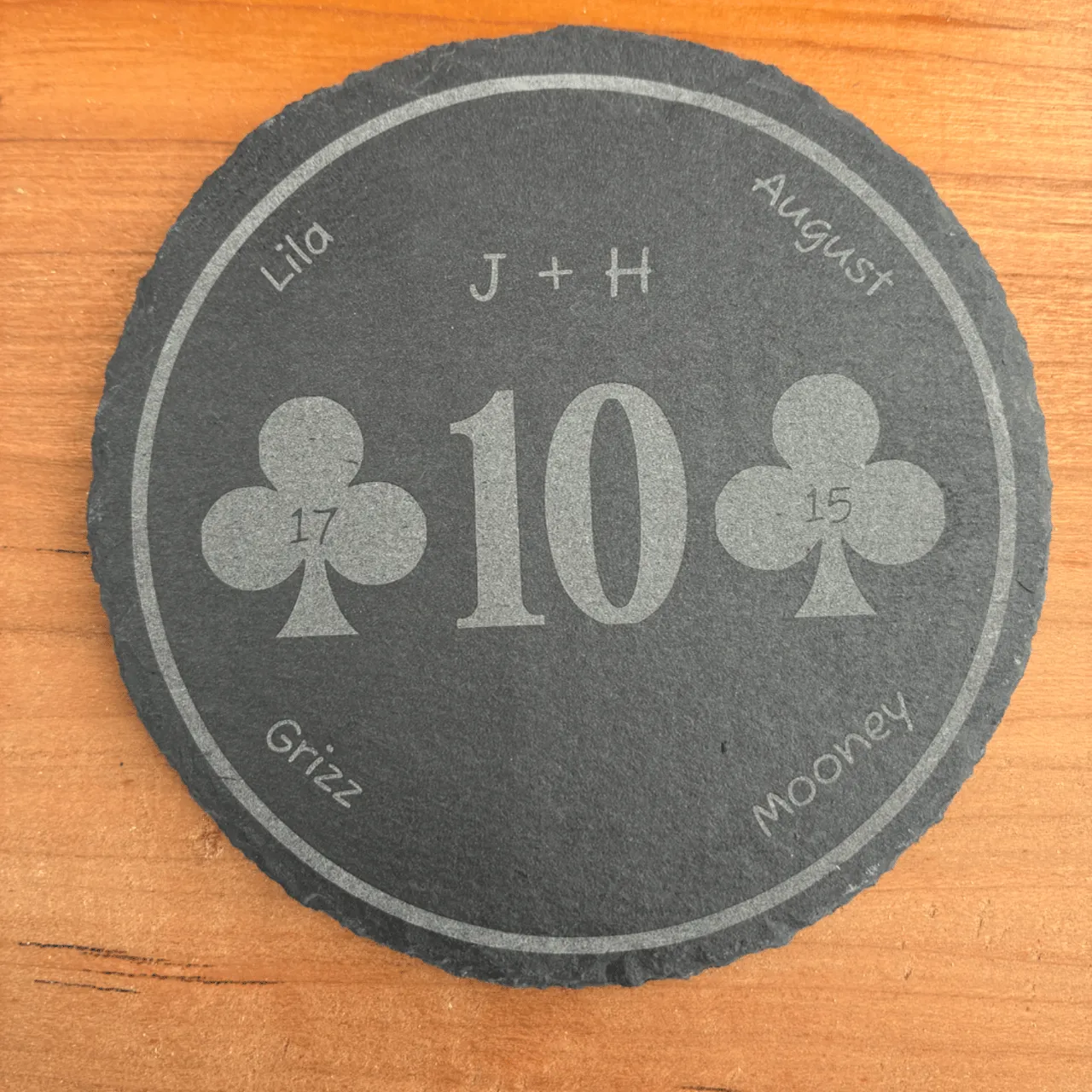 Round Slate test grid