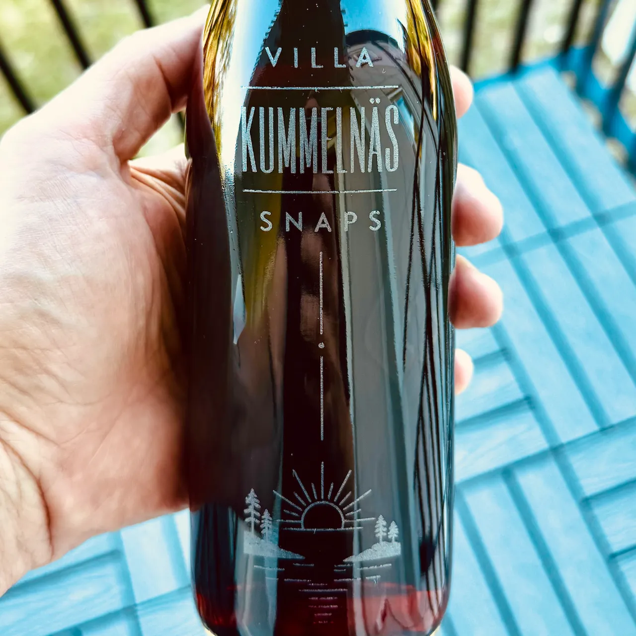 Glass Bottle test grid